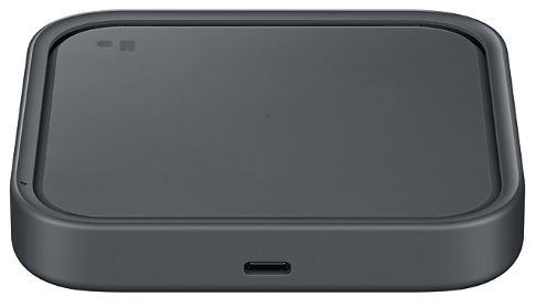 Бездротовий зарядний пристрій Samsung 15W Wireless Charger Pad w/o TA Dark Gray (EP-P2400BBEGEU)