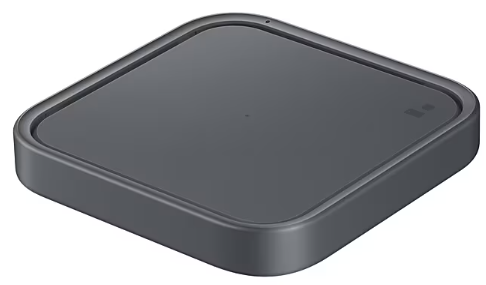 Бездротовий зарядний пристрій Samsung 15W Wireless Charger Pad w/o TA Dark Gray (EP-P2400BBEGEU)