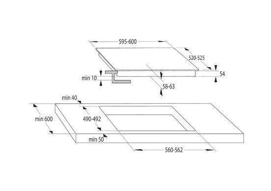 Варильна поверхня Gorenje GI6421BC