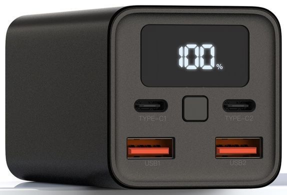 Портативний зарядний пристрій XO PB97 - 20000 mAh PD65W для ноутбука (Black)
