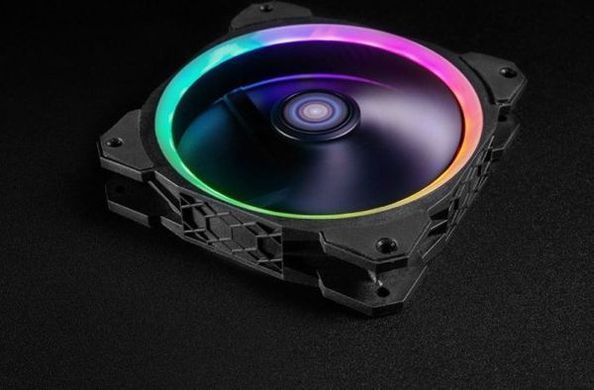 Вентилятор Aerocool Orbit RGB LED 120мм, 3-pin
