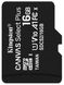 карта памяти Kingston microSDHC 16Gb Canvas Select+ A1 (R100/W10) +ad фото 2