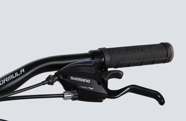 Велосипед AL 27.5" Formula F-1 DD CS рама-16" сріблясто-чорний 2026