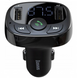 АЗП+FM-трансміттер Baseus T-Typed S-09 MP3 Car Charger Black (CCALL-TM01) K фото 1