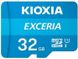 Карта памяти Kioxia Exceria microSDHC UHS-I 32GB class10+SD (LMEX1L032GG2) фото 1