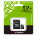 Карта пам'яті Kingston MicroSDXC 512GB Canvas Select Plus Gen3 150MB/s A1 + SD-адаптер (SDCS3/512GB) фото 1