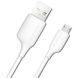 Кабель Puridea L02 - Micro USB - 1.2m (White) фото 8