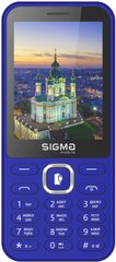 Мобильный телефон Sigma mobile X-Style 31 Power TYPE-C blue