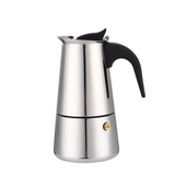 Кофеварка гейзерная GU-1003-4 Vico 4 чашки 200 мл. (сталь) GUSTO