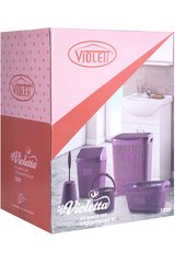 Набор для ванной 5в1 Violet House Виолетта Powder