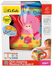 Куб Ks Kids Ферма с музыкальными эффектами (KA10603-GB)