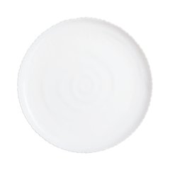 Тарілка Luminarc AMMONITE WHITE /26 см/обід. (P8823)