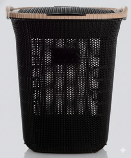 Корзина для белья Violet Hous 0261 Виолетта BROWN 65 л