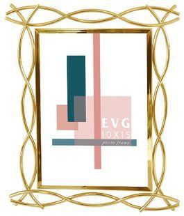 Фоторамка EVG IRON 10X15 LBT27G Gold