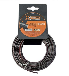 Ліска до мотокоси X-Treme 2,4мм x 15м DUAL