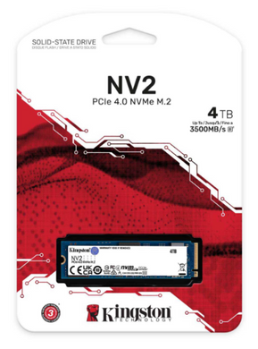 SSD накопитель Kingston M.2 4TB PCIe 4.0 NV2