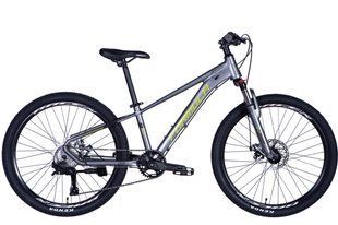 Велосипед AL 24" Formula ZEPHYR 3.0 DD CS рама-12" сірий з зеленим 2026