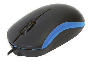 Миша Omega OM-07 3D Optical USB Black-Blue (OM07VBL)