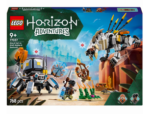 Конструктор LEGO Horizon Aloy и Varl против Shell-Walker и Sawtooth