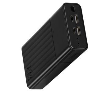 Зовнішній акумулятор YENKEE YPB 2021 - 20000 mAh 10W (Чорний)