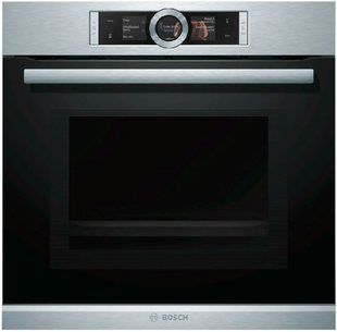 Электродуховка с СВЧ Bosch HMG636BS1