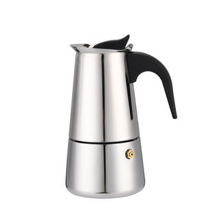 Кофеварка гейзерная GU-1003-4 Vico 4 чашки 200 мл. (сталь) GUSTO