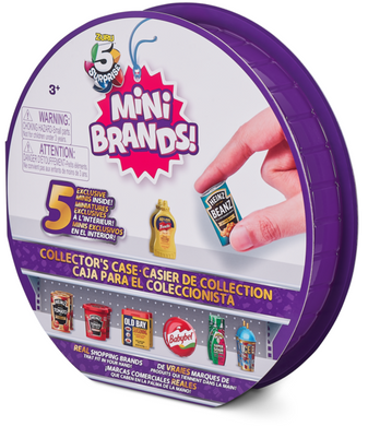 Игровой набор ZURU MINI BRANDS Supermarket Коллекционный дисплей с 5 фигурками