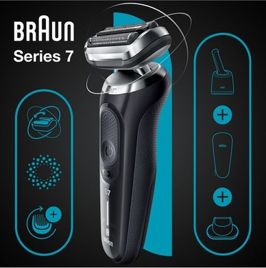 Електробритва Braun Series 7 71-N7200cc Black/Black