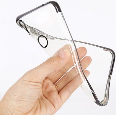 Силіконовий чохол TPU Electroplating Doogee Y7 чорний