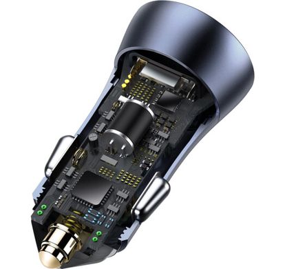 Автоматичний зарядний пристрій Baseus Pro Dual Quick U+C 40W(CCJD-0G)сірий