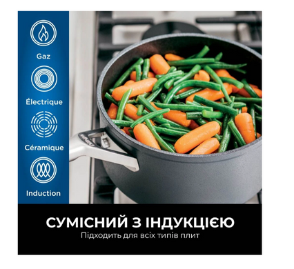 Сковорода NINJA ZEROSTICK Premium 28 см (C30028DE)