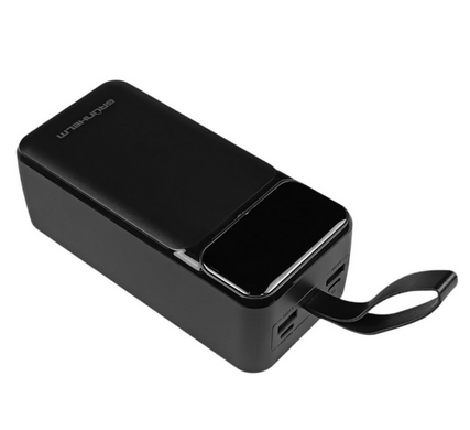Power Bank - Портативна батарея 40.000 mAh. чорний GRUNHELM GP-40BQC