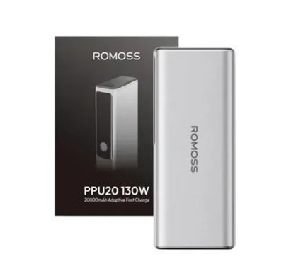 АКБ Romoss 20000mAh PPU20 130W (PPU20-128-S533H)серый