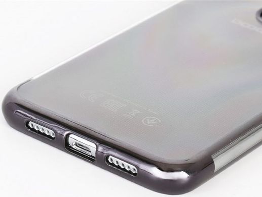 Силіконовий чохол TPU Electroplating Doogee Y7 чорний