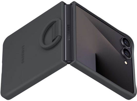 Чохол Samsung Flip 7 Ring Case Black (EF-PF766TBEGUA)
