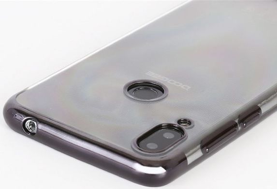 Силіконовий чохол TPU Electroplating Doogee Y7 чорний
