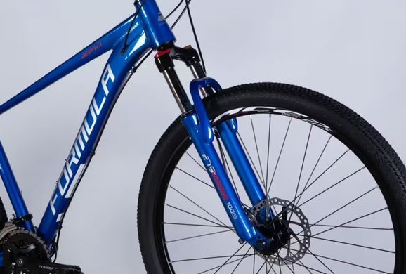 Велосипед AL 27.5" Formula ZEPHYR 3.0 DD CS рама-17" синий 2026