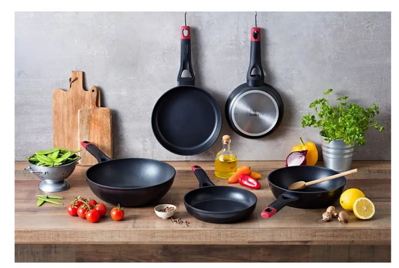 Сковорода PYREX OPTIMA WOK 28см індукція б/кришки (OT28BW6/8046)