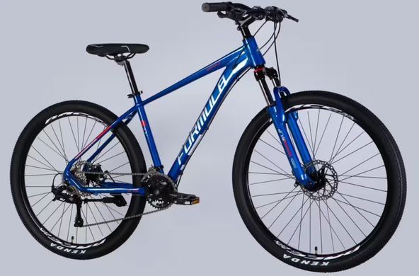 Велосипед AL 27.5" Formula ZEPHYR 3.0 DD CS рама-17" синий 2026