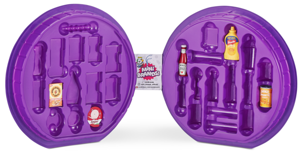 Игровой набор ZURU MINI BRANDS Supermarket Коллекционный дисплей с 5 фигурками