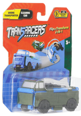 Игрушка TransRAcers машинка 2-в-1 Транспортер & Уборочная машина