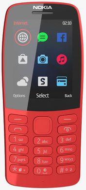 Мобільний телефон Nokia 210 Dual SIM (red) TA-1139