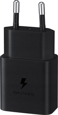 Зарядний пристрій Samsung 15W Power Adapter (w/o Cable) - Black (EP-T1510NBEGRU)