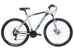Велосипед 29" Discovery TREK DD 2021 (чорно-зелений (м))