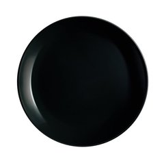 Тарілка Luminarc DIWALI BLACK /19 см/десерт. (P0789)