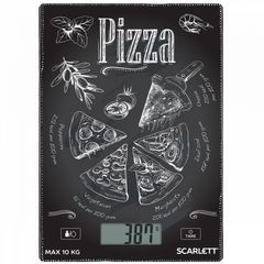 Ваги кухонні електронні ScarlettT SC - KS57P66 піца
