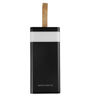 Power Bank - Портативна батарея 50.000 mAh. чорний GRUNHELM GP-50BQC