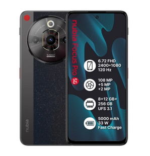 Смартфон Nubia Focus pro 5G 8/256GB Black