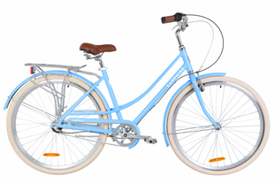 Велосипед 28" Dorozhnik SAPPHIRE планетарна система, 2020 (альпійський блакитний)