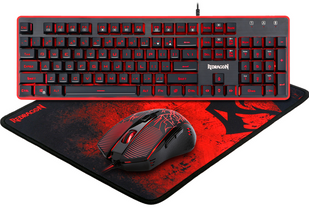 IT набір Redragon S107 USB Black/Red (78225)